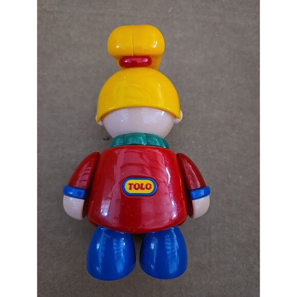 TOLO First Friends Poseable Girl 5” Figure Preschool Toy Blonde Pre-owned Toy - Picture 2 of 3